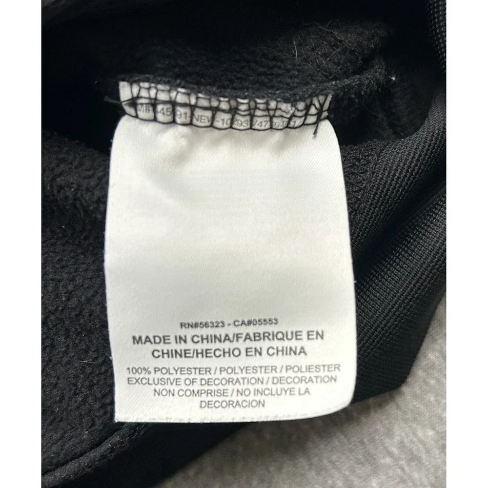 Nike LeBron Therma Fit Full Zip Sweatshirt Men's Small Fleece Lined Black Hoodie